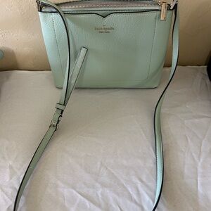 Kate spade celery green new without tags crossbody purse